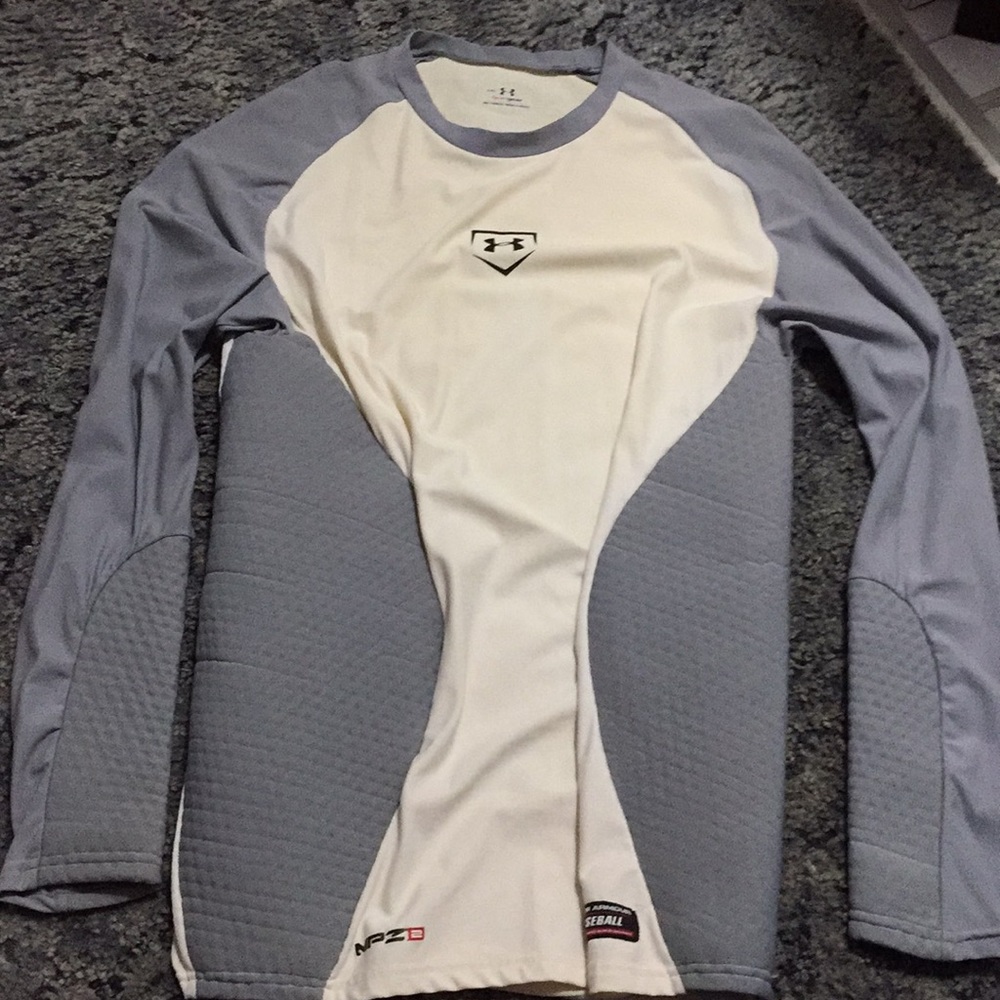 Under Armour padded baseball shirt